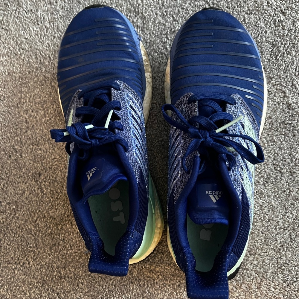 Adidas women’s  blue ultraboost Sneakers